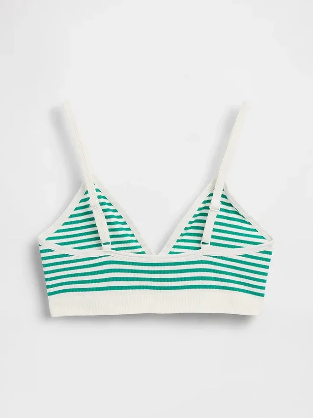 Seamless Rib Triangle Bralette