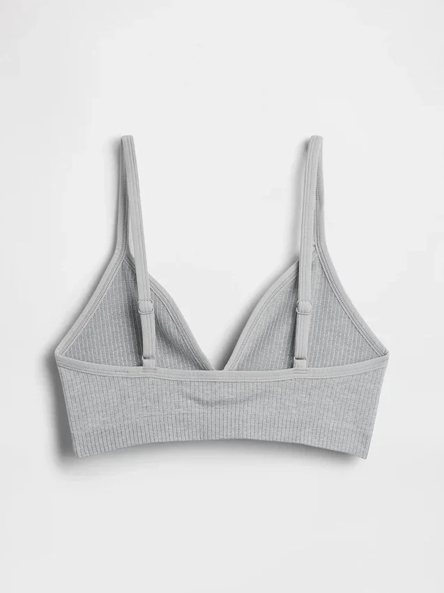 Seamless Rib Triangle Bralette