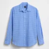Seersucker Plaid Oversized Shirt