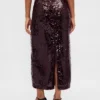 Sequin Maxi Skirt