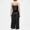 Sequin Maxi Skirt