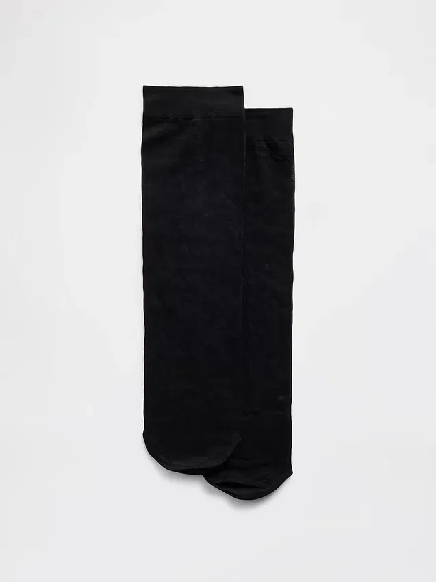 Sheer Crew Socks