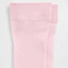 Sheer Rib Knee-High Socks