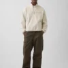 Sherpa Oversized Half-Zip Pullover