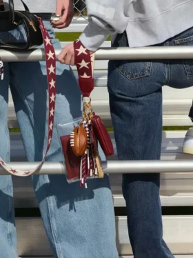 Shiraleah Football Bag Charm