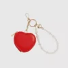 Shiraleah Heart Pouch Bag Charm/Key Ring
