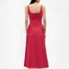 Shirred Maxi Dress