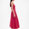 Shirred Maxi Dress