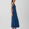 Shirred Maxi Dress