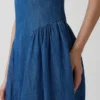 Shirred Maxi Dress