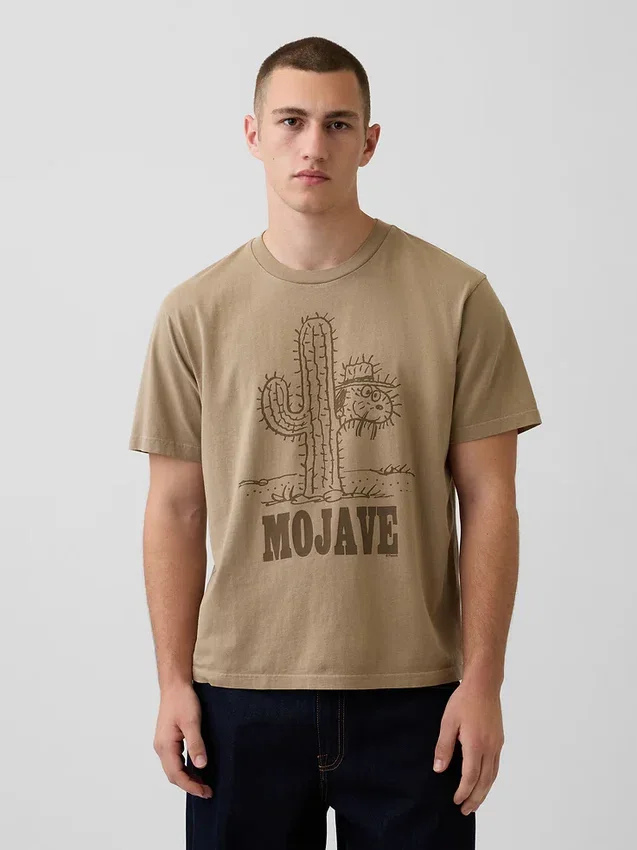 Snoopy Mojave Relaxed Graphic T-Shirt