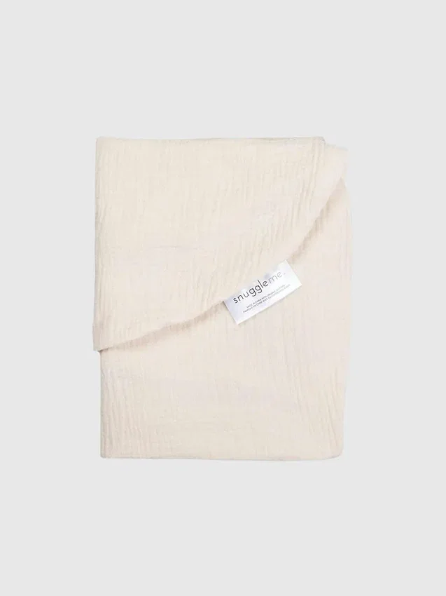 Snuggle Me Lounger Curve Muslin Cover