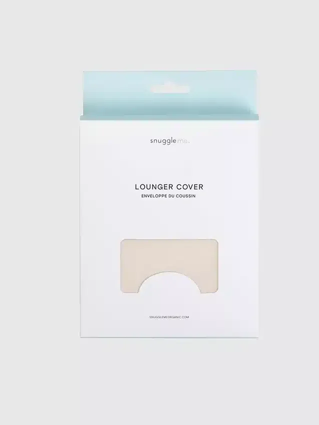Snuggle Me Lounger Curve Muslin Cover