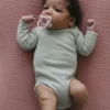 Snuggle Me Lounger Curve Muslin Cover