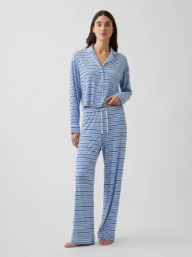 Softest Modal Crop Pj Top