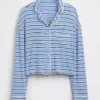 Softest Modal Crop Pj Top