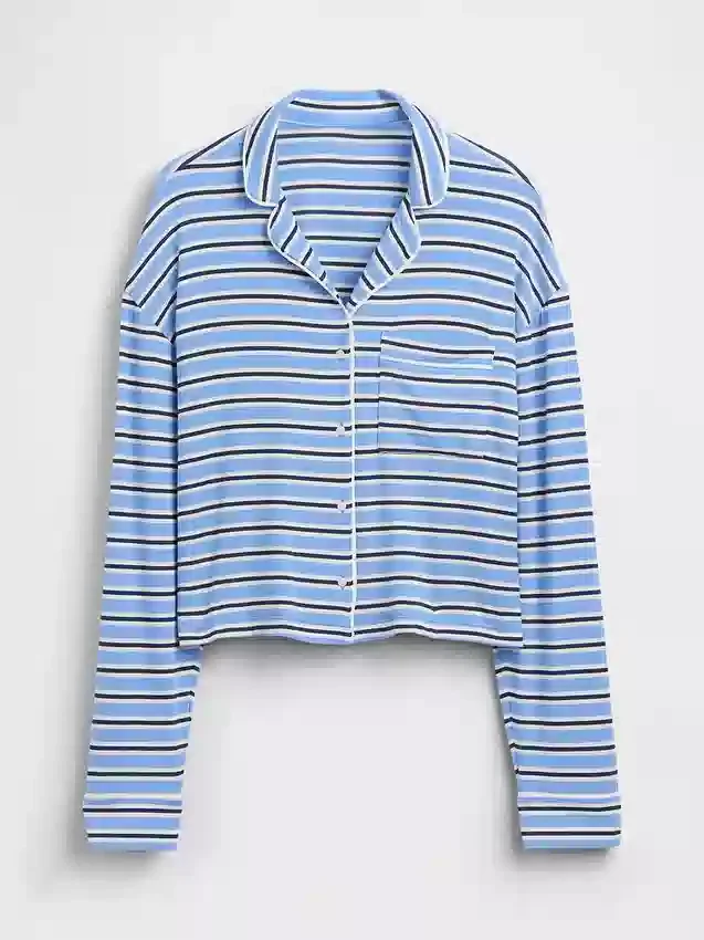 Softest Modal Crop Pj Top