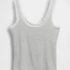 Softest Modal Lace-Trim Pj Tank Top