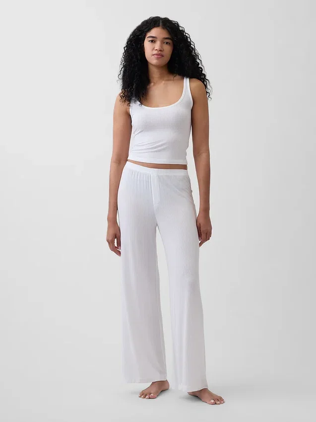 Softest Modal Rib Pj Pants