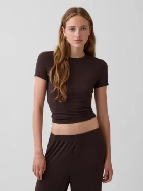 Softest Modal Rib Pj T-Shirt