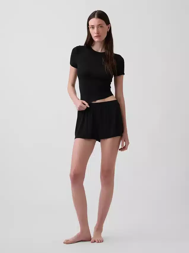 Softest Modal Rib Pj T-Shirt