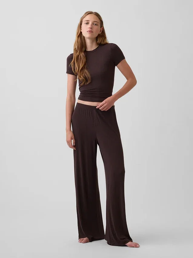 Softest Modal Rib Pj T-Shirt