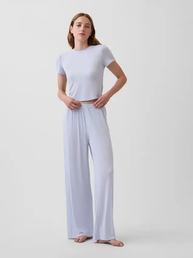 Softest Modal Rib Pj T-Shirt