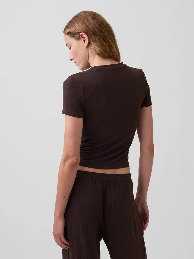 Softest Modal Rib Pj T-Shirt