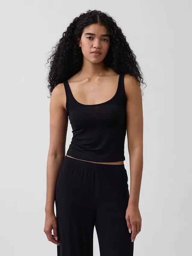 Softest Modal Rib Pj Tank Top