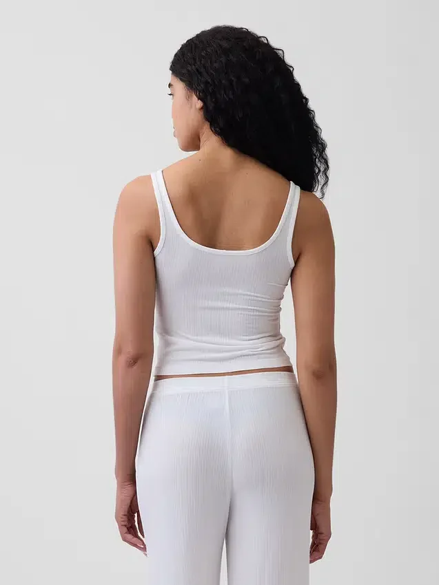 Softest Modal Rib Pj Tank Top