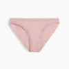 Softest Organic Stretch Cotton Lace-Trim Bikini