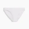 Softest Organic Stretch Cotton Lace-Trim Bikini