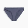 Softest Organic Stretch Cotton Lace-Trim Bikini
