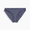 Softest Organic Stretch Cotton Lace-Trim Bikini