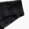 Softest Organic Stretch Cotton Lace-Trim Cheeky Hipster