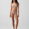 Softest Organic Stretch Cotton Lace-Trim Cheeky Hipster