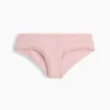 Softest Organic Stretch Cotton Lace-Trim Cheeky Hipster