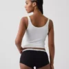 Softest Organic Stretch Cotton Logo Shorty