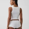 Softest Organic Stretch Cotton Logo Shorty