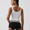 Softest Organic Stretch Cotton Logo Shorty