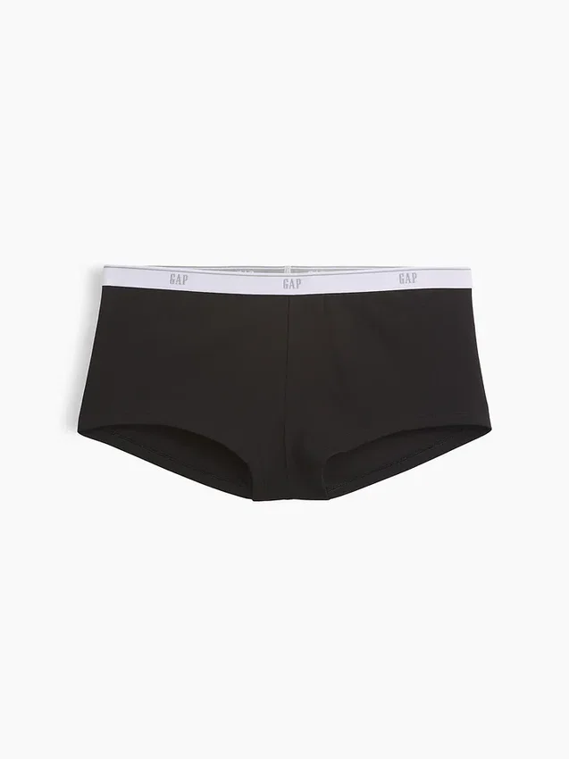 Softest Organic Stretch Cotton Logo Shorty