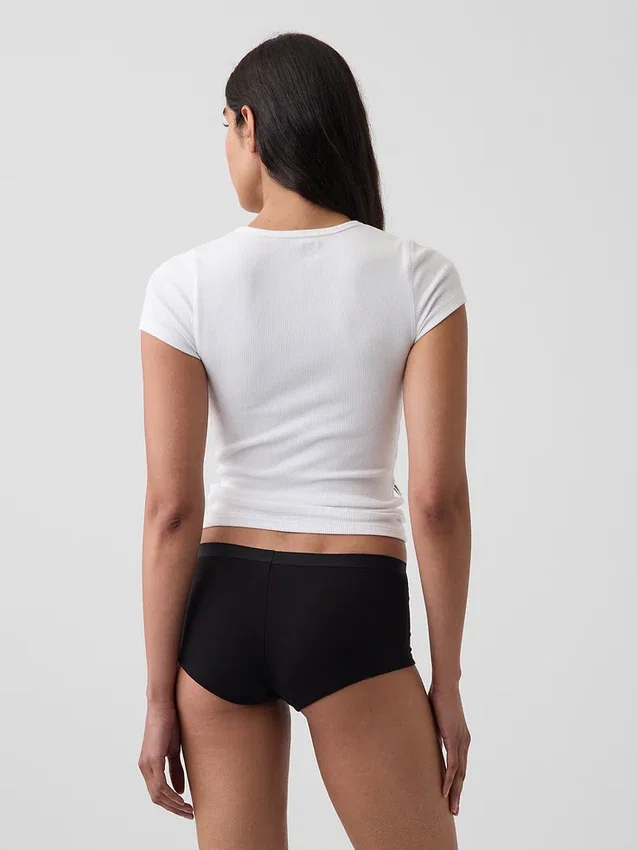 Softest Organic Stretch Cotton Shorty