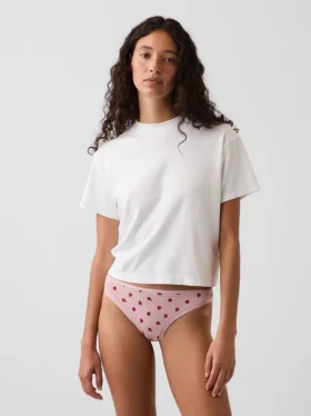 Softest Organic Stretch Cotton Thong