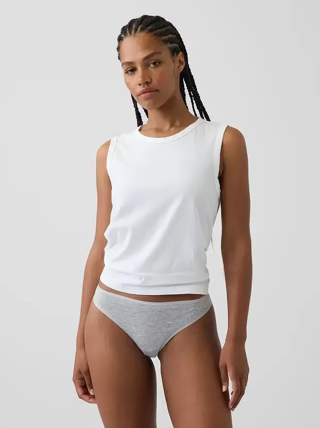 Softest Organic Stretch Cotton Thong