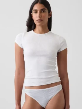 Softest Organic Stretch Cotton Thong
