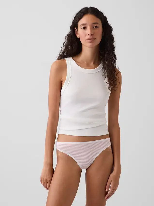 Softest Organic Stretch Cotton Thong