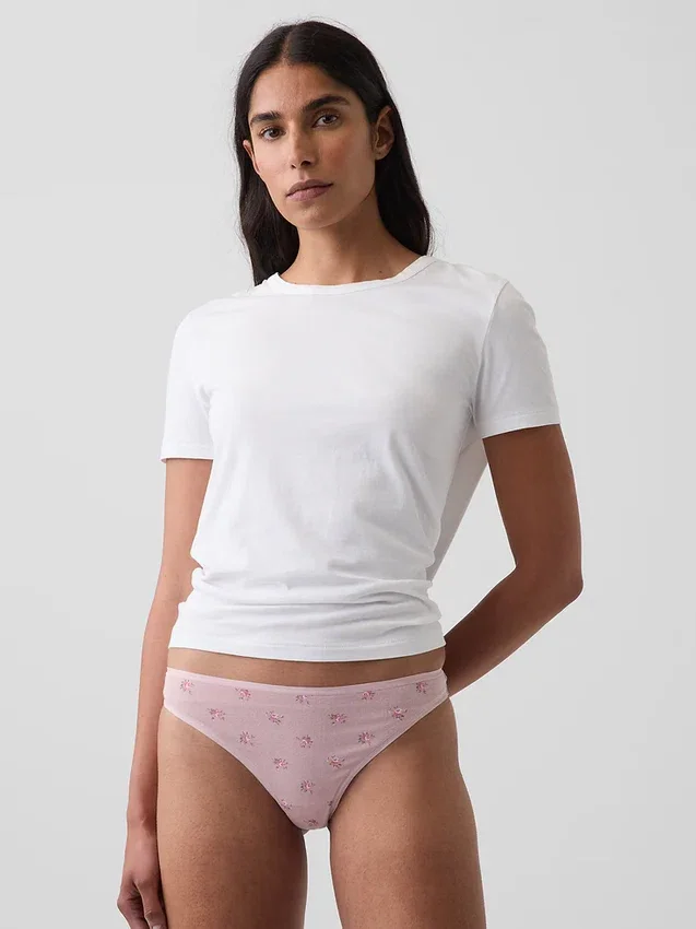 Softest Organic Stretch Cotton Thong