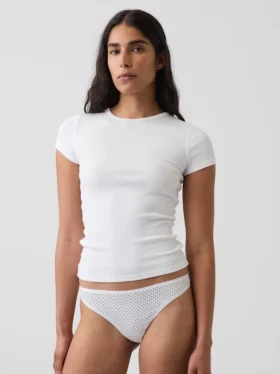 Softest Organic Stretch Cotton Thong