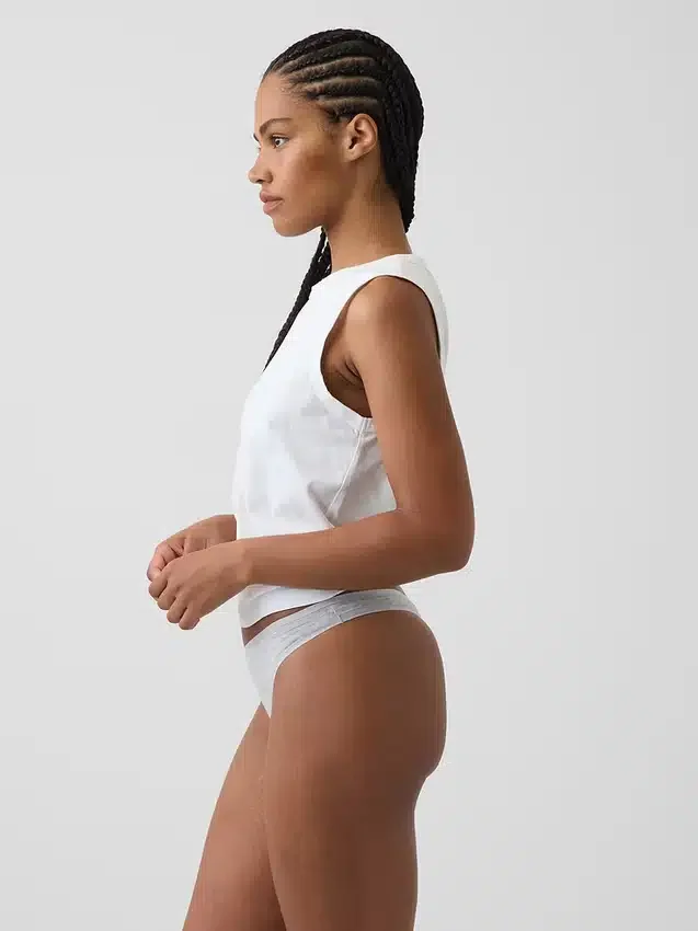 Softest Organic Stretch Cotton Thong