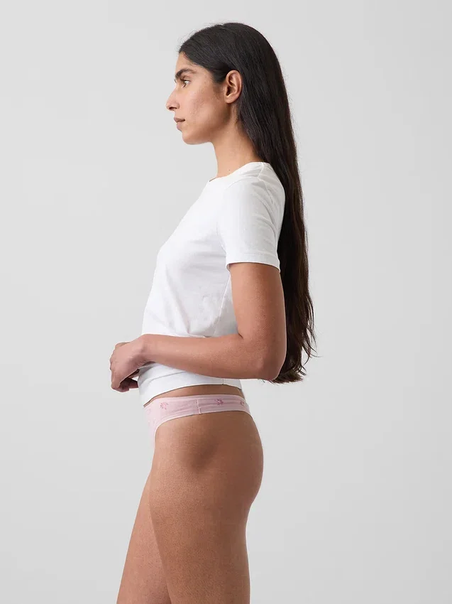 Softest Organic Stretch Cotton Thong